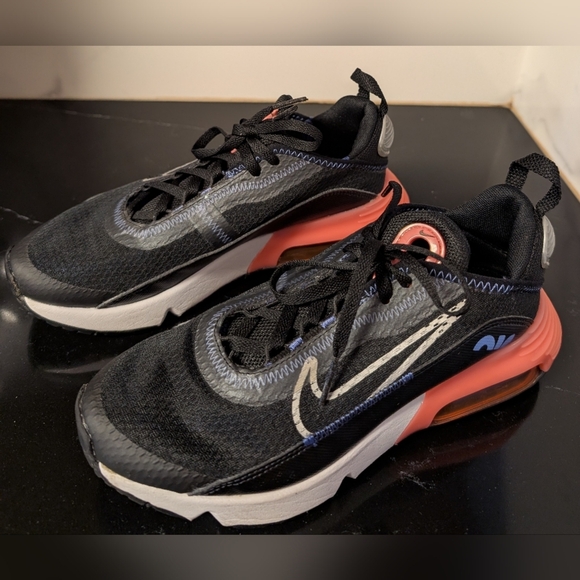 Nike Air Max 2090 Black Sunset Pulse Sneakers Size 3.5Y MSRP $150 - Picture 4 of 9